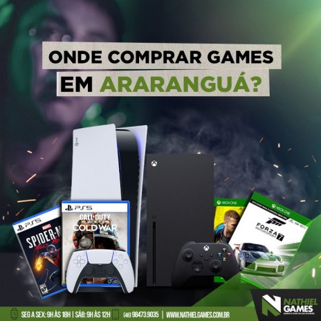 Onde comprar games em Araranguá?