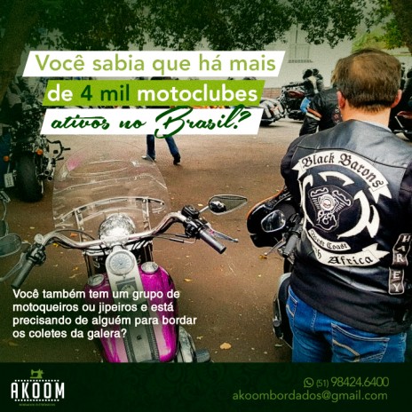 Você sabia que há mais de 4 mil motoclubes ativos no Brasil?