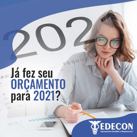 Já fez seu orçamento para 2021?