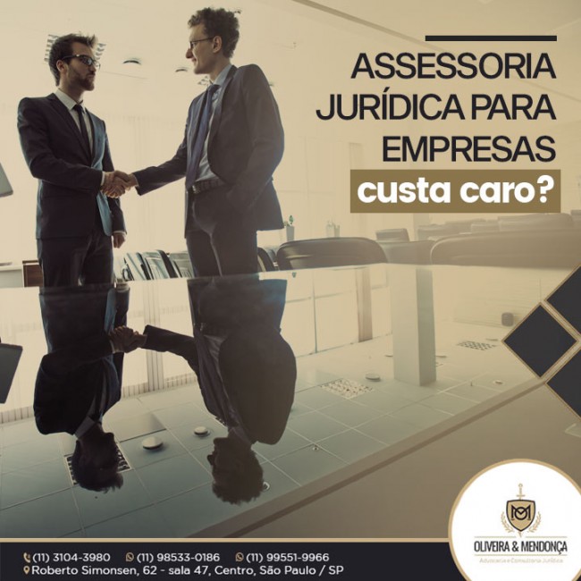 Assessoria jurídica para empresas custa caro?