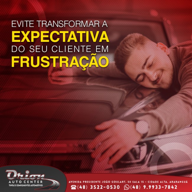 Evite transformar a expectativa do seu cliente em frustração