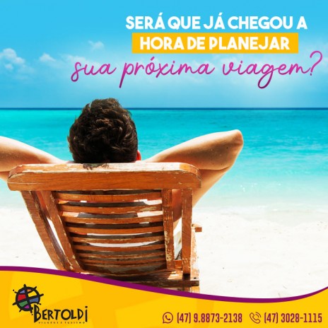 Será que já chegou a hora de planejar sua próxima viagem?