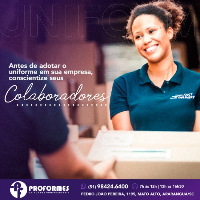 Antes de adotar o uniforme em sua empresa, conscientize seus colaboradores!