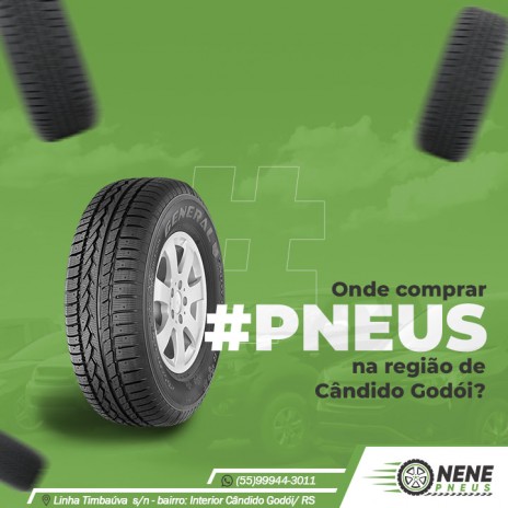 Onde comprar pneus na região de Cândido Godói?