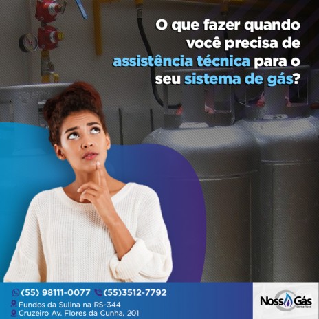 O que fazer quando você precisa de assistência técnica para o seu sistema de gás?