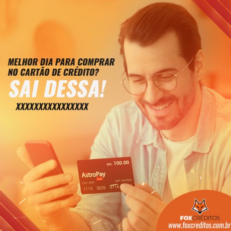 Melhor dia para comprar no cartão de crédito? Sai dessa!