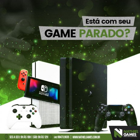 Está com seu game parado?