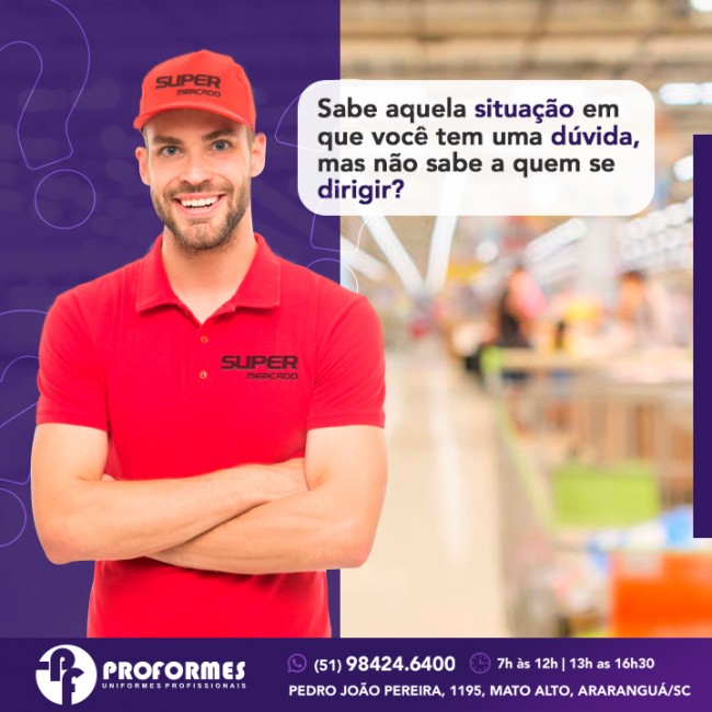 Sabe aquela situação em que você tem uma dúvida, mas não sabe a quem se dirigir?