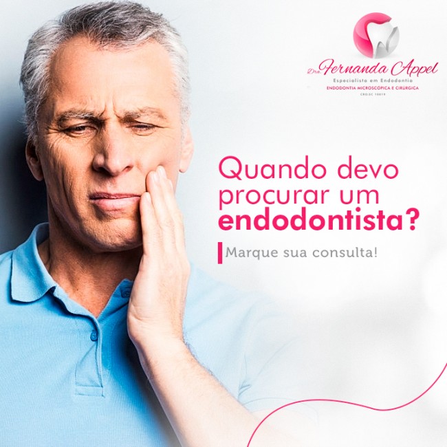 Quando devo procurar um endodontista?