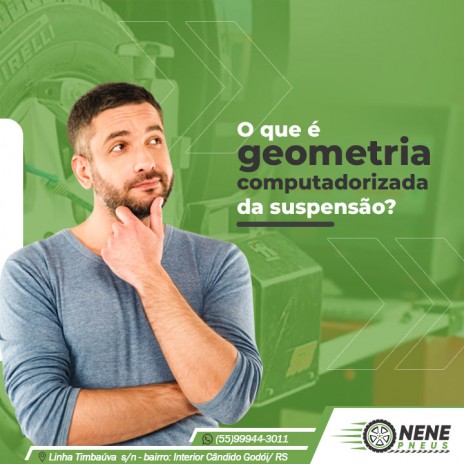 O que é geometria computadorizada da suspensão?