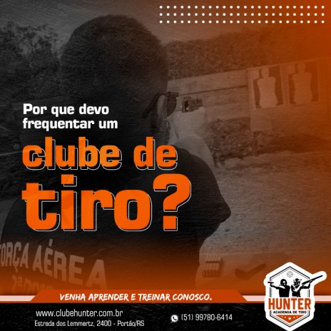 Por que devo frequentar um clube de tiro?