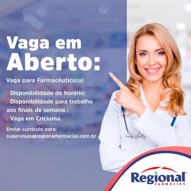 Vaga em aberto: