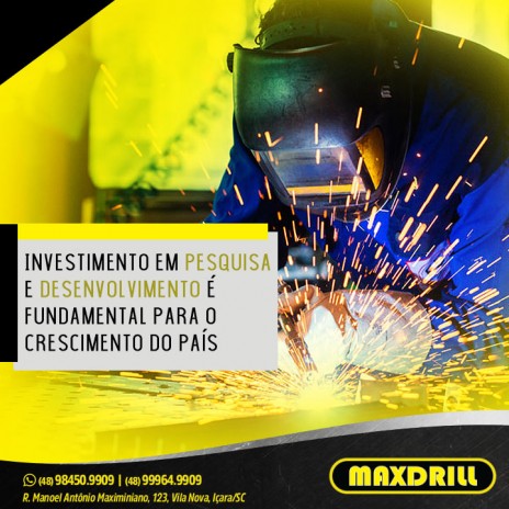 Investimento em pesquisa e desenvolvimento é fundamental para o crescimento do país