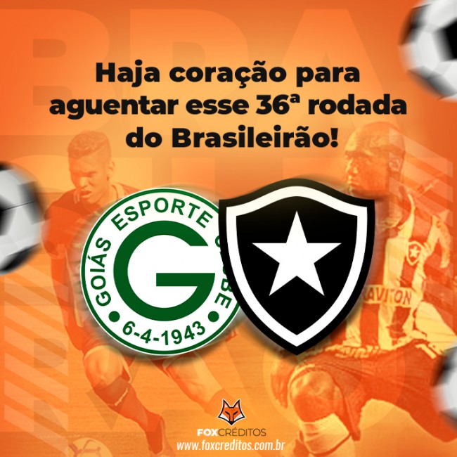 Haja coração para aguentar esse 36ª rodada do Brasileirão!