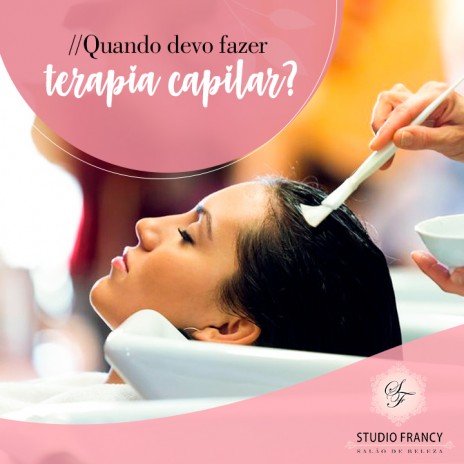 Quando devo fazer terapia capilar?