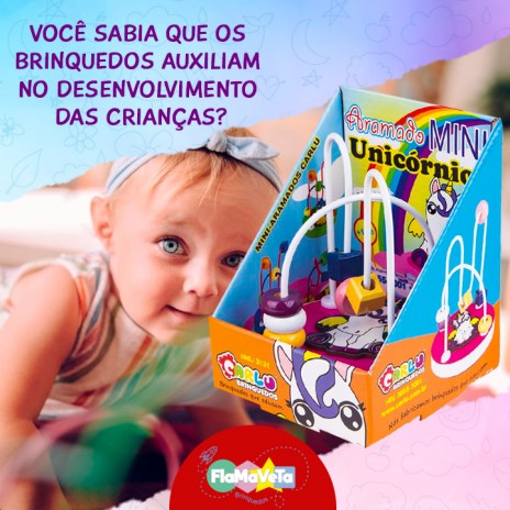 VOCÊ SABIA QUE OS  BRINQUEDOS AUXILIAM  NO DESENVOLVIMENTO  DAS CRIANÇAS?