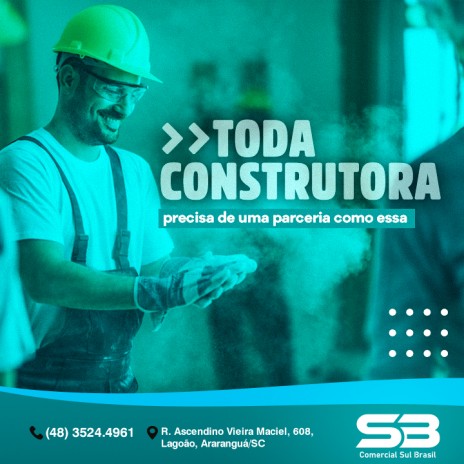 Toda construtora precisa de uma parceria como essa