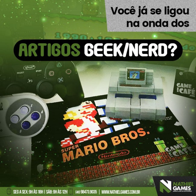 Você já se ligou na onda dos artigos geek/nerd?