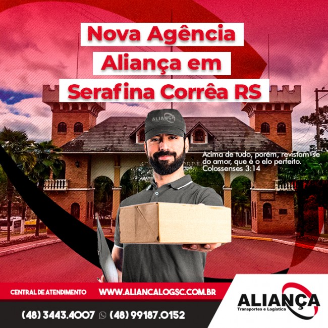 Nova Agência Aliança em Serafina Corrêa