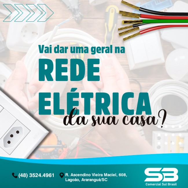 Vai dar uma geral na rede elétrica da sua casa?