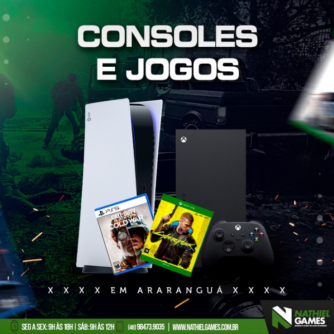 Consoles e Jogos em Araranguá