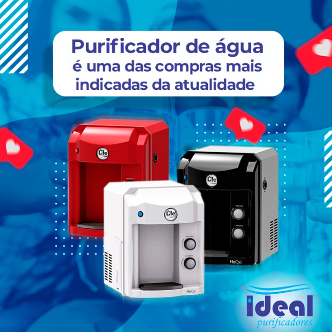 Purificador de água é uma das compras mais indicadas da atualidade