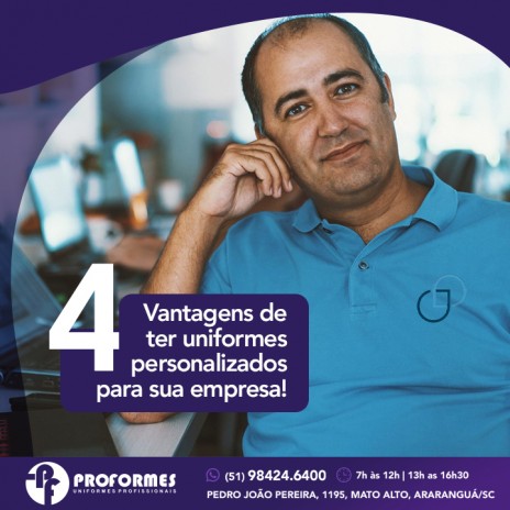 4 vantagens de ter uniformes personalizados para sua empresa