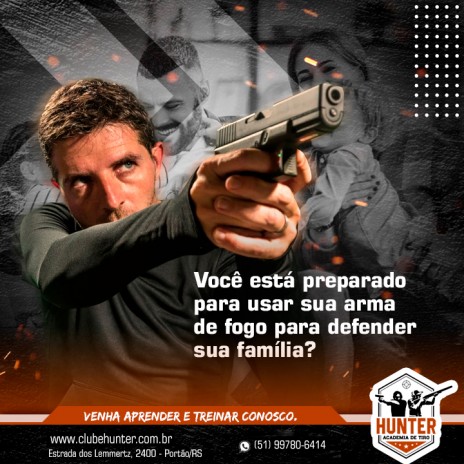 Você está preparado para usar sua arma de fogo para defender sua família?