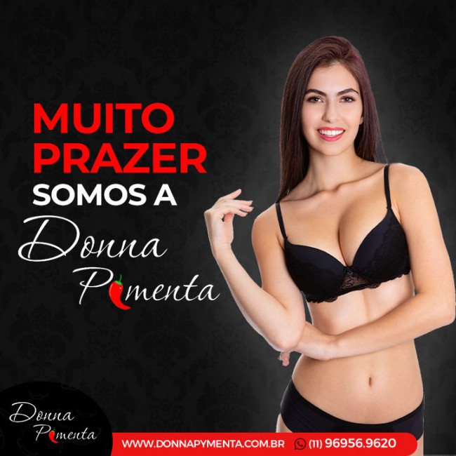 Muito prazer, somos a Donna Pymenta!