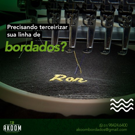 Precisando terceirizar sua linha de bordados?