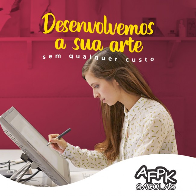 Desenvolvemos a sua arte sem qualquer custo