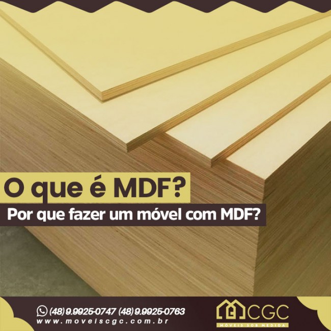 O que é MDF? Por que fazer um móvel com MDF?