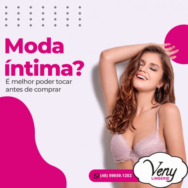 Moda íntima? É melhor poder tocar antes de comprar