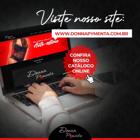 Visite nosso site http://donnapymenta.com.br/