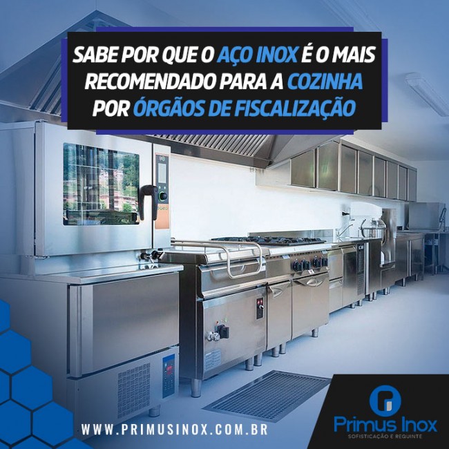 Sabe por que o aço inox é o mais recomendado para a cozinha por órgãos de fiscalização