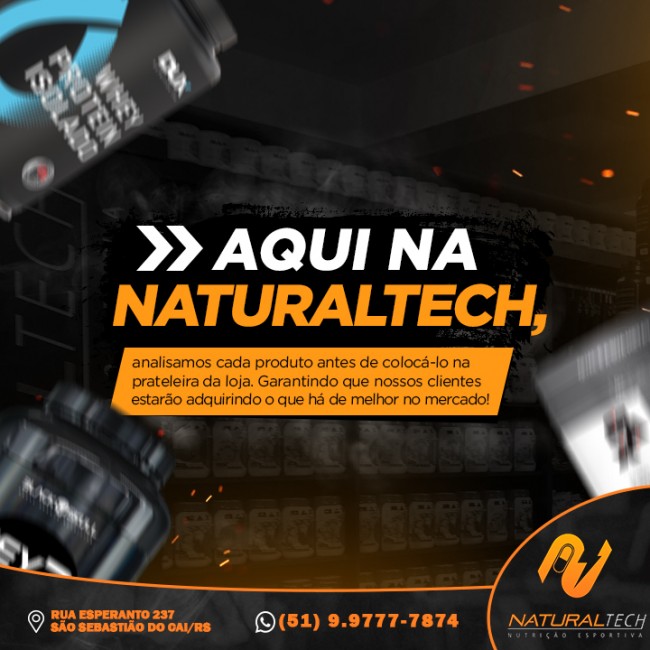 Aqui na Naturaltech, analisamos cada produto antes de colocá-lo na prateleira da loja. Garantindo que nossos clientes estarão adquirindo o que há de melhor no mercado!