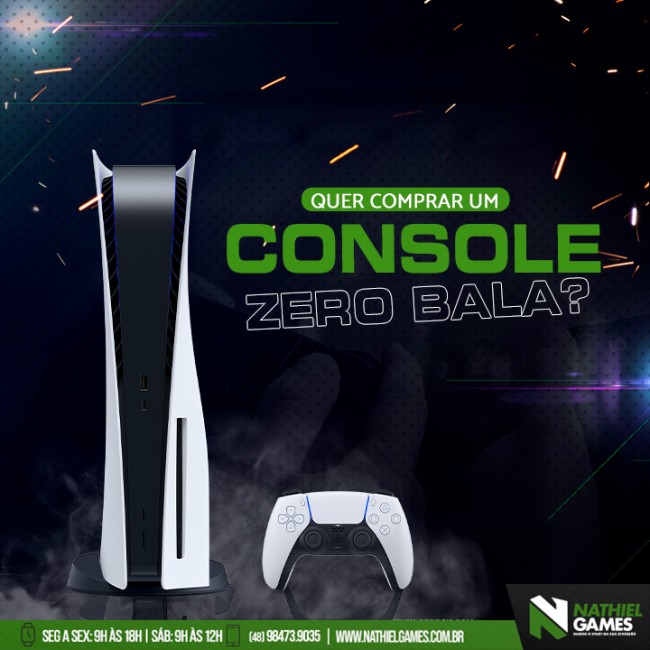 Quer comprar um console zero bala?