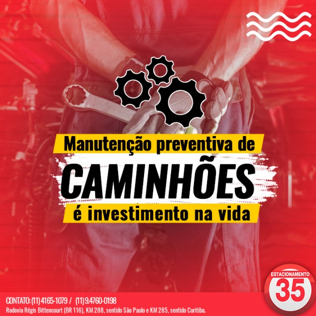 Manutenção preventiva de caminhões é investimento na vida