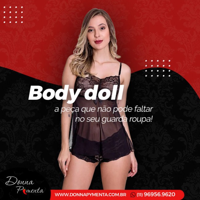 Body doll, a peça que não pode faltar no seu guarda roupa!