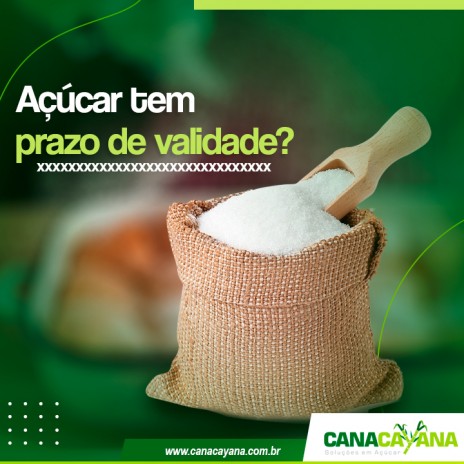 Açúcar tem prazo de validade?