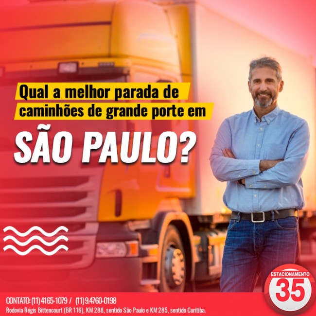 Qual a melhor parada de caminhões de grande porte em São Paulo?