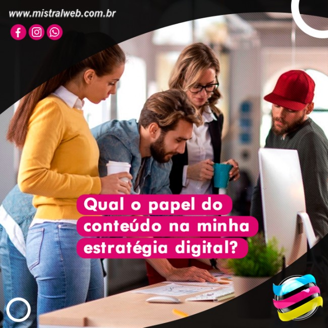 Qual o papel do conteúdo na minha estratégia digital?