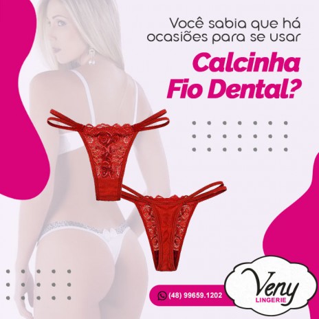 Você sabia que há ocasiões para se usar calcinha fio dental?