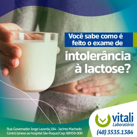 Você sabe como é feito o exame de intolerância à lactose?