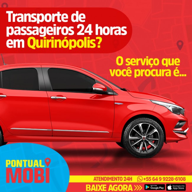 Transporte de passageiros 24 horas em Quirinópolis? O serviço que você procura é...