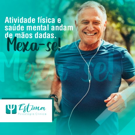 Atividade física e saúde mental andam de mãos dadas. Mexa-se!