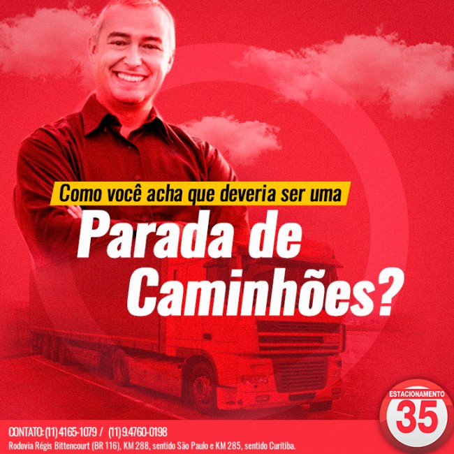 Como você acha que deveria ser uma parada de caminhões?