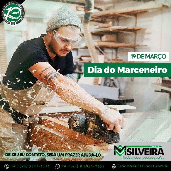 19/03 - Dia do Marceneiro