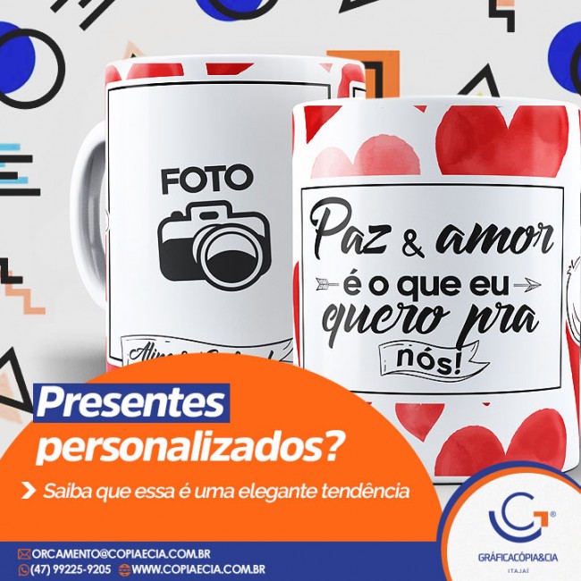 Presentes personalizados? Saiba que essa é uma elegante tendência