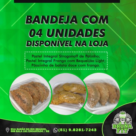 Bandeja com 04 unidades disponível na Loja